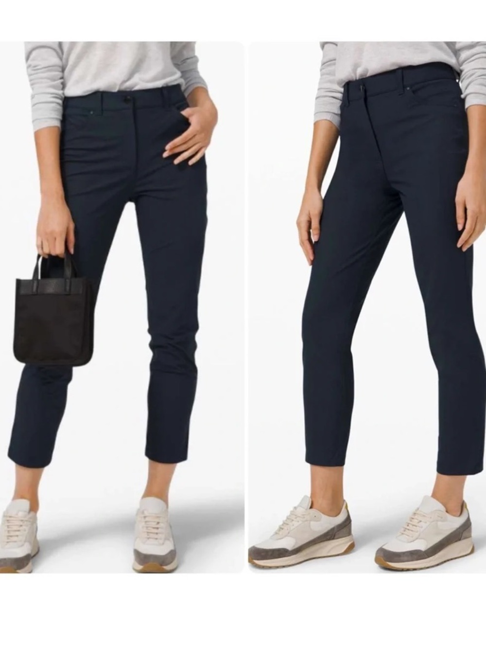 Lululemon City Sleek 5-Pocket 7/8 Pant Black W5CZIS Women’s Size 12.